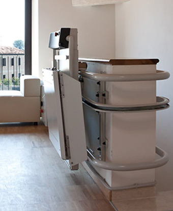 servoscala a pedana sicuro sempre in ogni situazione