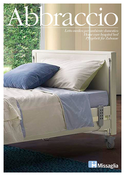 letto abbraccio missaglia regolazione gambale con telecomando 