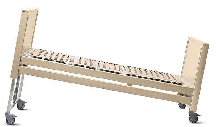 letto ospedaliero motorizzato con posizione trendelemburg