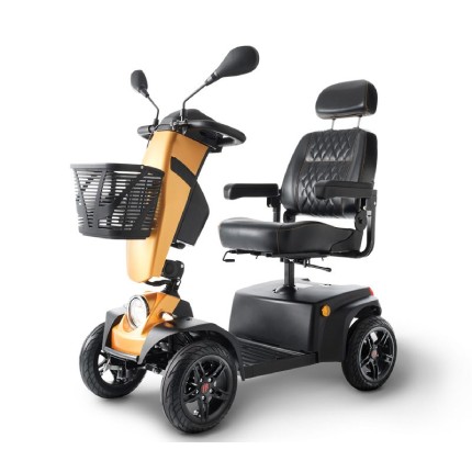 mobility scooter elettrico advantage: compatto, veloce e colorato