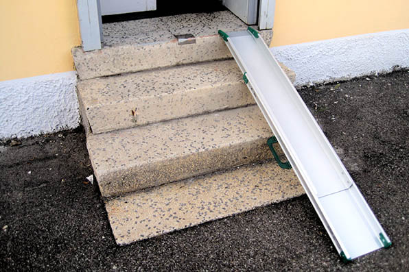 rampe telescopiche per disabili